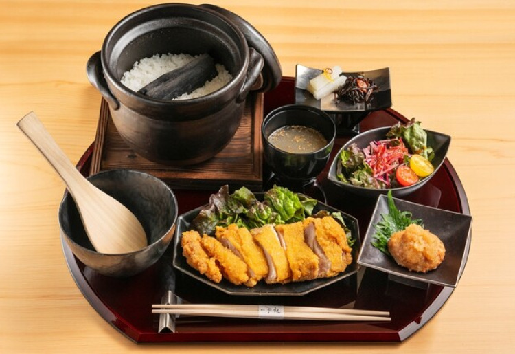 信玄鶏カツ御膳